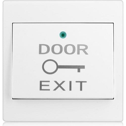 Surface Installed Door Exit Button NO 86/90 Type Access Door Exit Switch with Back Box