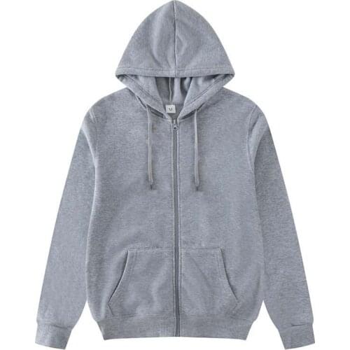 Mens Hoodies cotton Fashion zipper Solid Color hip hop Custom Hoodie Men/Women sweatshirt Hoody Coats