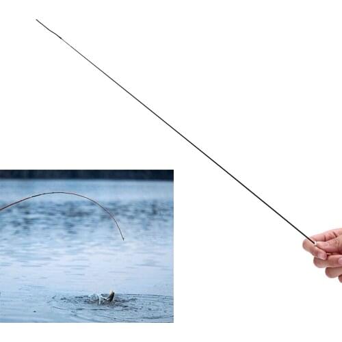 Durable Fishing Rod Spare tips Solid and hollow carbon 45cm 1 interval Fishing rod rod Accessories