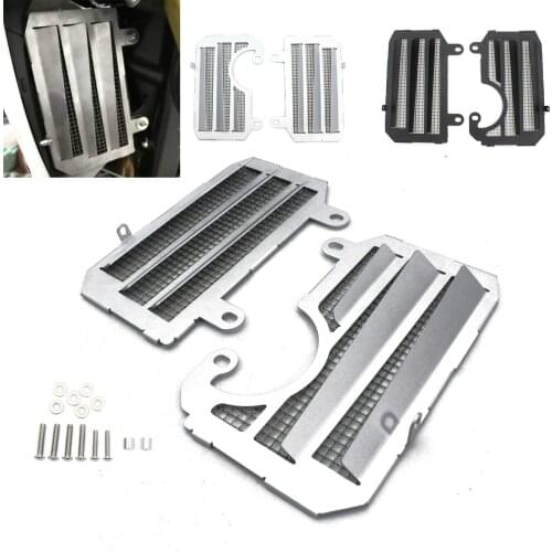 Motorcycle Protector Covers Aluminum Stainless Steel Radiator Grille Guard For Honda CRF1000L Africa Twin 2016 2017 2018 2019