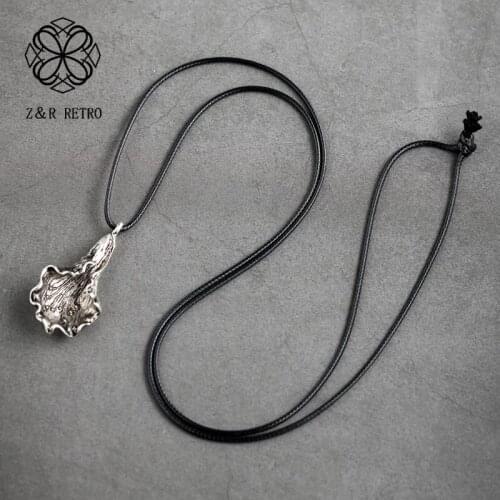 Handmade Pendants Irregular Zinc Alloy Rope Sweater Chain Unicorn Necklace Fashion Jewelry Gifts For Women Collier Femme 2021