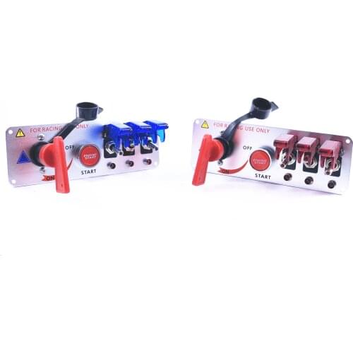 12V Auto LED Racing Car Ignition Engine Start On/Off Push Toggle Switch Panel for Car Modification