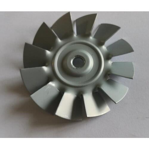 1200-1500W Indutrial Vacuum Cleaner Parts motor fan blade central 6mm diameter 62mm