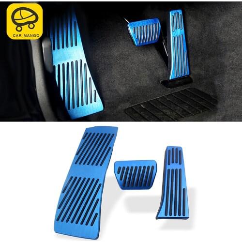 For BMW 3 Series G20 F30 5 Series G30 X3 G01 F20 X5 X6 X7 Car Accelerator Rest Brake Pedal Cover Frame Interior Accessories