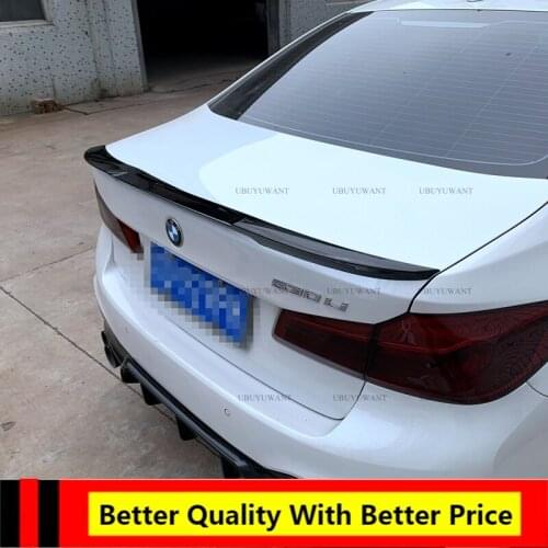 EPFBSQP For BMW G30 G38 520i 535i 530i 525i 2017-2020 V STYLE Spoiler High Quality ABS Material Car Rear Wing Rear Spoiler