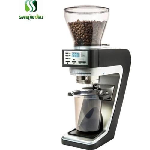 Italian quantitative coffee bean grinder machine coffee timing mill espresso coffee grinding machine coffee weighting miller