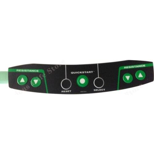 Treadmill start stop button keyboard switch quick start button for PRECOR elliptical C842i EFX5.19 EN