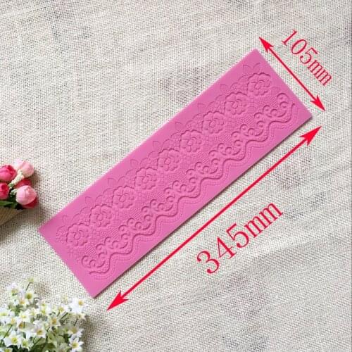 Lace lace silicone mold Wedding flower embossed mold Pace cake lacy decoration tools