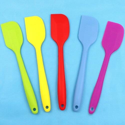 Kitchen Silicone Cream Butter Cake Spatula Heat Resistant Cooking Spoon Scraper Spatula Utensil Pastry Baking Tools Bakewarel