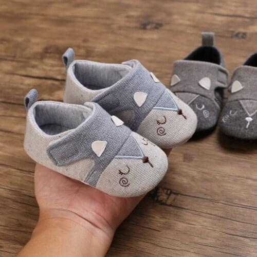 New Arrival Toddler Newborn Baby Boys Girls Animal Crib Shoes Infant Cartoon Soft Sole Non-slip Cute Warm Animal Baby Shoes
