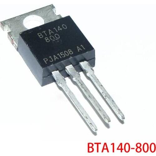 10pcs BTA140-800 TO-220 BTA140 TO220 25A 800V 140-800 triac switch