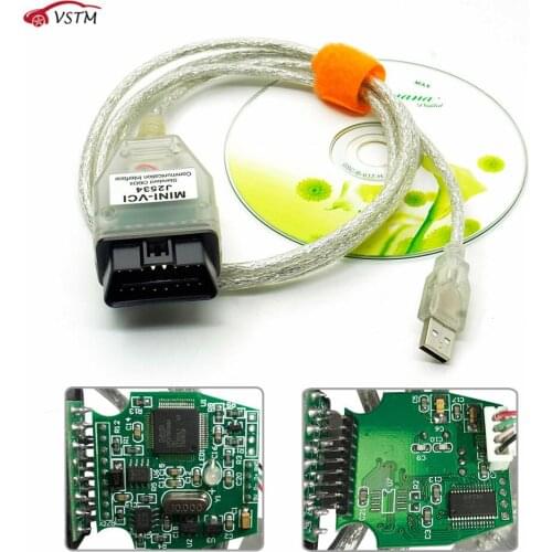 Latest V15.00.028 MINI VCI Interface FOR TOYOTA TIS Techstream J2534 OBD2 OBDII Diagnostic Tool