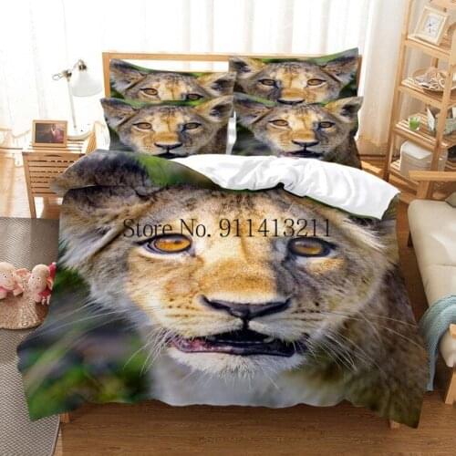 3D Luxury Duvet Cover Sets Animal Couples Wolf Bedding Set Comforter Bed Linen Twin Queen King Single Size Dropshipping Gift