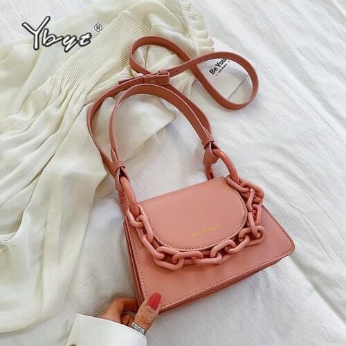 YBYT women summer travel shoulder messenger bag 2020 elegant female chain tote bag high quality women designer luxury handbags