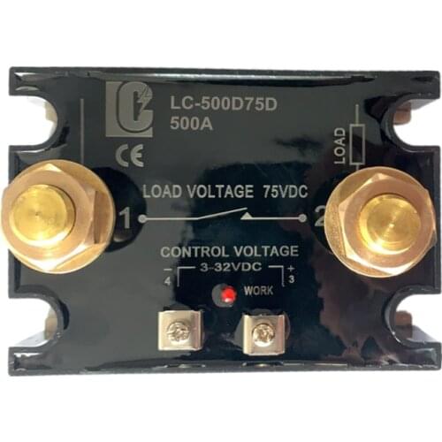 DC control solid state relay 500A Battery Management System BMS Voltage Relay