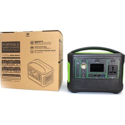 Universal Multi Function 500W Portable Charger Laptop Outdoor AC Power Bank For Car