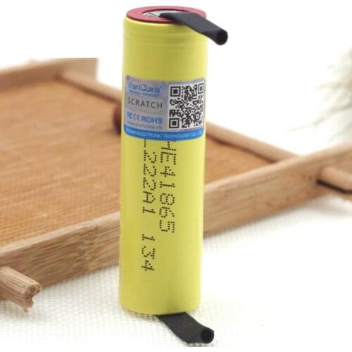 VariCore Original 18650 he4 3.6V Battery 2500mAh 20A 35A high drain HE4 18650 he4 battery power tools DIY Nickel