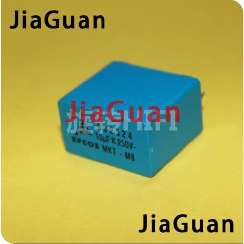 4PCS B32524Q3106K NEW EPCOS B32524 10UF 250V PCM27.5 film capacitor 106/250V 10UK250 106 10U 250VDC MKT p27.5mm