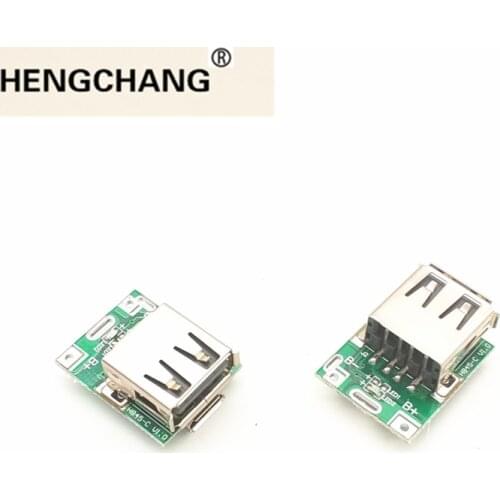 5V Boost Step Up Power Module Lithium LiPo Battery Charging Protection Board LED Display USB For DIY Charger power bank pcb