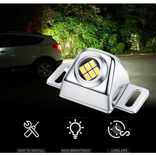 Car Reverse Light Backup Tail Light Auto Led Bulb Motorcycle Reversing Lamp Parking Auxiliary Light Car Styling Light Waterproof