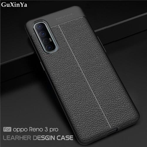 Cover Reno3 Pro Phone Case Luxury Leather ShockProof TPU Protective Case For OPPO Reno3 Pro Funda For OPPO Reno3 Pro Capa 6.5"