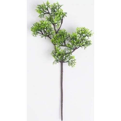 Artificial Plant Decor Greenery Wealth Grass+Thuja sutchuenensis Franch