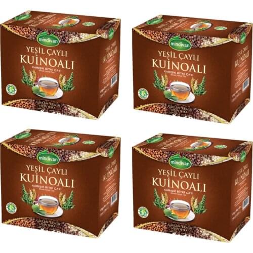 Quinoa Kinoa Лебеда Quinua Andenhirse Green Tea Mixed 30 Filtering Bags Detox Anti-Aging Traditional Healthy