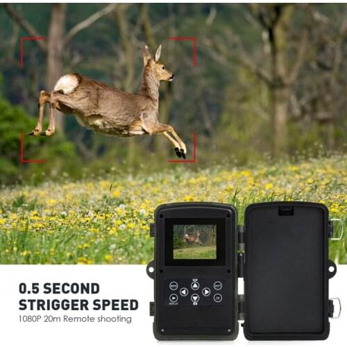 New 1080P Photo 24MP IR Night Vision Surveillance Hunting Camera For Outdoor Wildlife Observation And Research