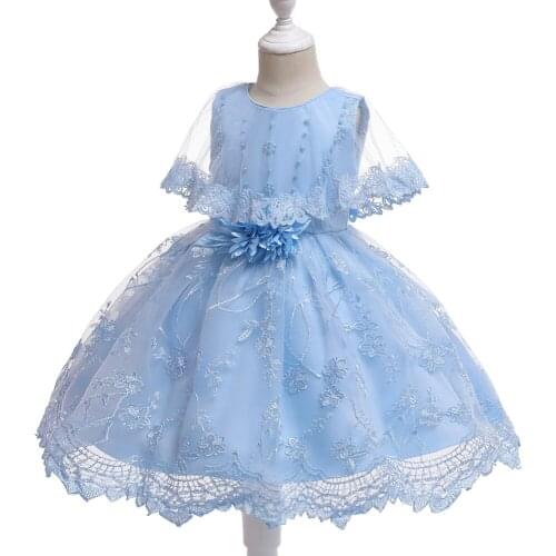 2020 new fashion childrens clothing Baby dress cotton gown dress baby girl pink princess