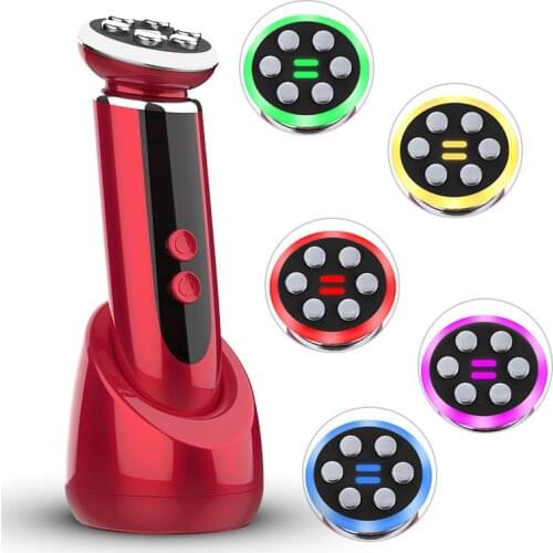 New Massager for Face Skin Care RF Beauty Device Radio EMS Mesotherapy Electroporation LED Photon Facial Lift Tighten Instrument