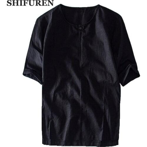 Мужские рубашки с коротким рукавом SHIFUREN China At AliExpress