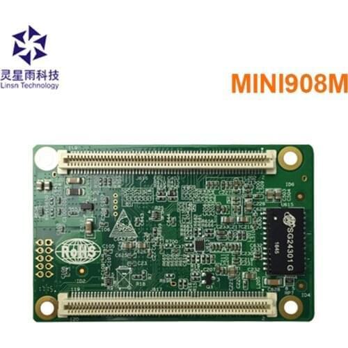 Linsn MINI908M led recriver card supports 1024X256 pixels linsn receiving card output mode for led advertising screens