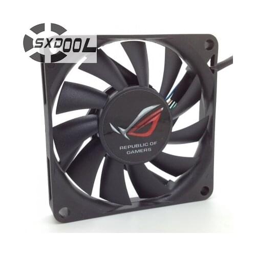 SXDOOL FD127010HB-H 7CM 7010 10MM DC12V 0.30A thick slim 4-wire speed ball bearing support