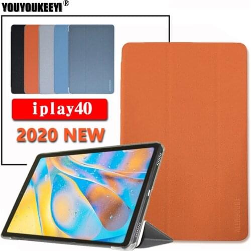 Ultra Thin Tri-fold Stand Cover Case For Alldocube iplay40 10.4 inch 2020 New Tablet PC Protective Cover For iplay40pro + Gift