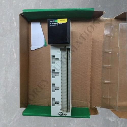 SCHNEIDER PLC MODULE 140AVI03000 90% NEW TAPE PACKING USED GOOD IN CONDITION