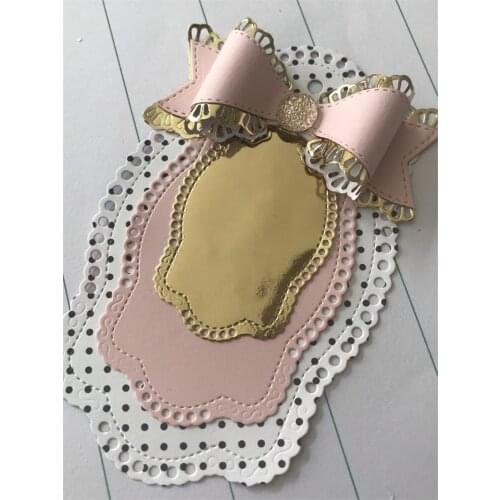 ZFPARTY Tag Cards Metal Cutting Dies for DIY Scrapbooking/photo album Decorative Embossing DIY Paper Card