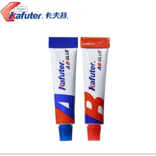 Kafuter 1 set AB Glue A+B Liquid Strong Super Adhesive Cyanoacrylate Epoxy Glue For Metal Plastic Wood Crystal Glass Jewellery