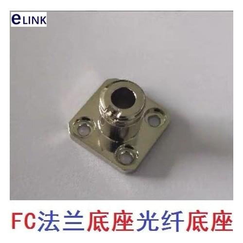 10pcs socket for FC adapter fiber optic seat base for FC ftth coupler jack,female Bracket Base free shipping