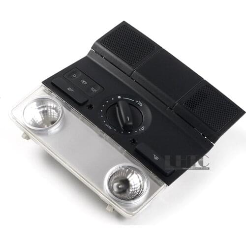 1K0947105P For VW Jetta 5 Golf GTI MK5 Rabbit Reading Light Sunroof Switch Assembly Black Front Roof Overhead