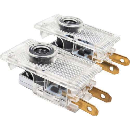 2pcs Led Car Door Logo Laser Projector Light Decoration Accessories For Mercedes Benz E W210 Sprinter 324 VIANO VITO 2010-2015