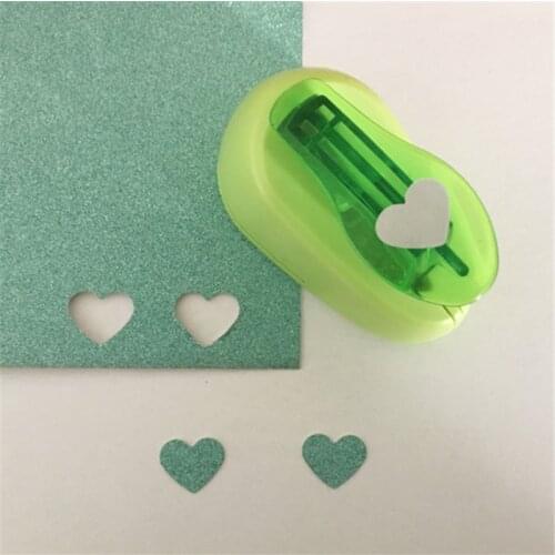 5/8 inch new Heart Hole Puncher Scrapbooking Loving Love Shaped Paper Cutter Embossing Machine Decorative Craft Punch Perforator
