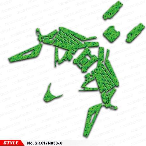 Aftermarket Personalized Graphics Motorbike Stickers Decals Backgrounds for Sur-Ron Light Bee X/S Bike, Style No.SRX17N038-X