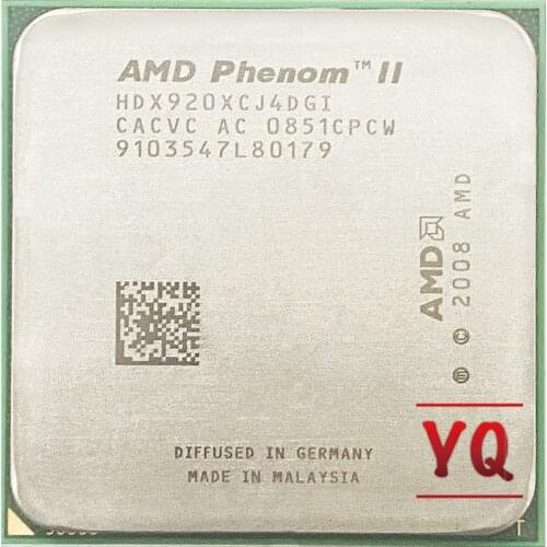 AMD Phenom II X4 920 2.8 GHz Quad-Core CPU Processor HDX920XCJ4DGI Socket AM2+ contact to sell X4 940