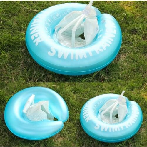Baby Swimming Ring Inflatable Infant Armpit Floating Kids Inflatable Swimming Pool Accessories With Safety Shoulder Strap