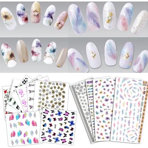 Наклейки для дизайна ногтей EFERO China At AliExpress