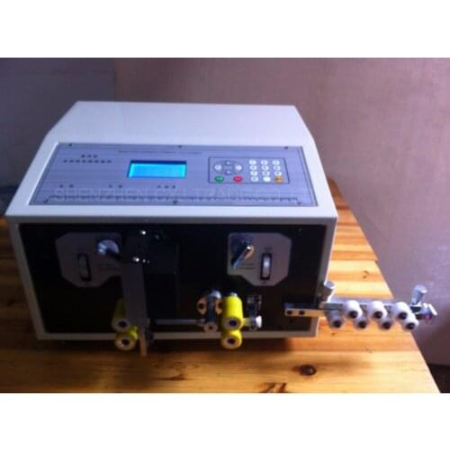 SWT508D-II automatic wire cutting and wire stripping machine, model SWT508D, 110-220v manual cable wire stripping machine