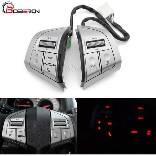 Car Cruise Control Button Steering Wheel Audio Volume Switch Radio Button For Isuzu D-Max DMAX MUX For Chevrolet D-MAX
