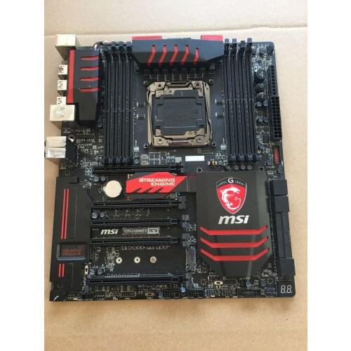 Original MSI motherboard for X99S GAMING 9 ACK LGA 2011-3 DDR4 USB2.0 USB3.0 128GB x99 desktop motherboard free shipping