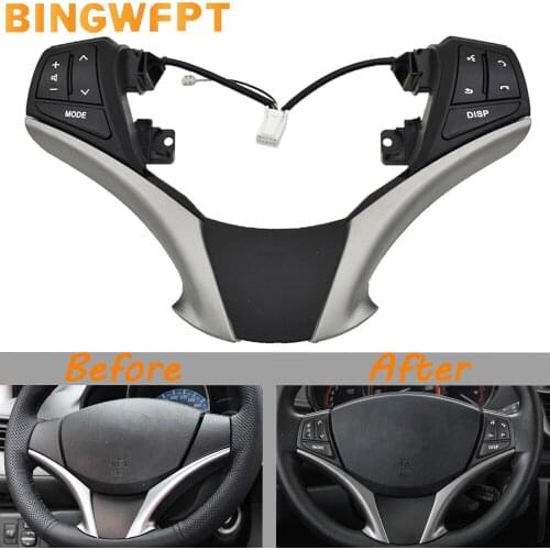 Multi function Steering Wheel Combination Control Switch With wire For Toyota Yaris Corolla RAV4 13-15