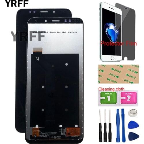 Mobile LCD Display For Xiaomi Redmi 5 Plus IPS LCD Display Touch Screen Digitizer Assembly Sensor Tools Protector Film